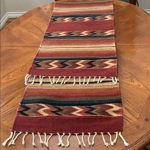 SUNDANCE WOOL TABLE RUNNER 78”L x16”W